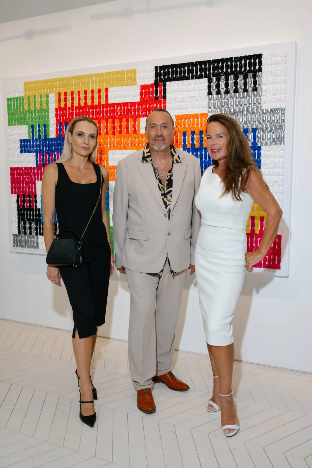Angela Donava, Gil Zetbase y Laurence Jenkell en Art Vision Awards Cannes 2026