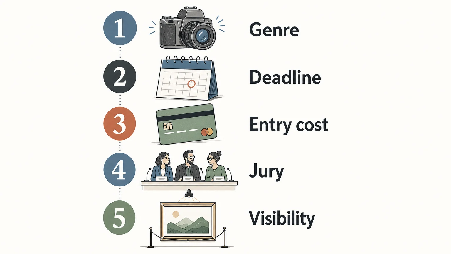 Five criteria for choosing a photography award